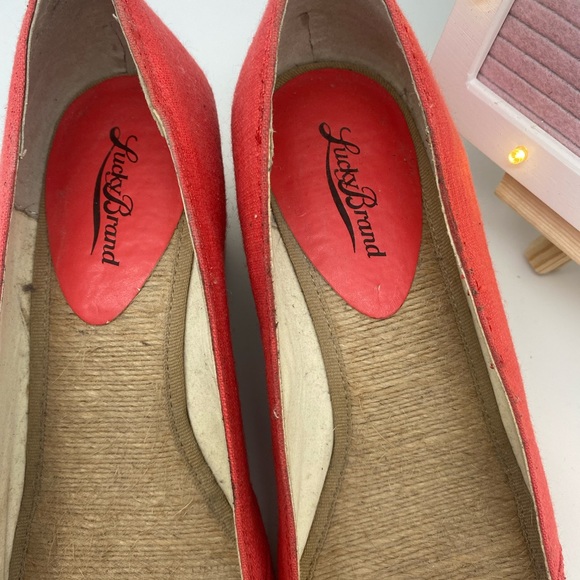 EUC Lucky Brand wedge sandal - Picture 3 of 5